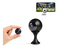 AOBOCAM Camera Espion, 4K Mini AI Caméra de Surveillance WiFi (2,4G/5G)