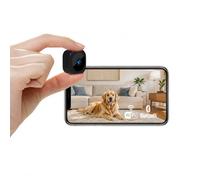 AOBOCAM Camera Espion, 4K Mini AI Caméra de Surveillance WiFi (2,4G/5G) | Détection Personnes et Animaux, Vision Nocturne HD Stockage Local & Cloud