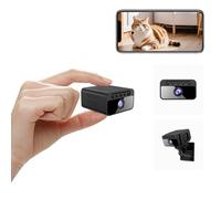 AOBOCAM Camera Espion，Mini Caméra de Surveillance WiFi 1080P Intérieur/Extérieur, Micro Caméra Bluetooth avec Vision Nocturne, Détection de Mouvement, Enregistrement à Distance（2.4GHz） (FRW06)
