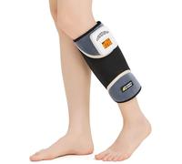 AOBOCO Coussin chauffant sans fil avec vibration, masseur de jambes rechargeable 5000 mAh pour la circulation et le soulagement de la douleur avec chaleur, masseur portable autour de la cuisse ou du