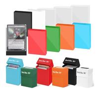 AOBOPLE Kit de 606 Pcs Pochette Carte Deck Box,Protege Carte Pour Cartes à Collectionner,Card Sleeve Pour Carte Magic,Cartes de Sport,72x47x95mm,Couleur(300 Pochette Carte+300 Deck Box)