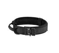 AOBUJDUB Collier de Chien, Collier Réglable en Nylon Rembourré avec Poignée de Commande et Boucle en Métal pour Chiens de Taille Moyenne, Chasse, Entraînement, Loisirs, Plein Air(#D,M(14-23KG))