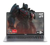 AOC Ordinateur portable avec AMD Ryzen 7 5700U, jusqu'à 4,3 GHz, RAM 16 Go M.2 NVMe SSD 512 Go Ordinateur portable, clavier rétroéclairé, Radeon RX Vega 8 Graphics Notebook, WiFi-6, HDMI, 1080P