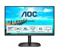 AOC B2 22B2H/EU LED display 54,6 cm (21.5") 1920 x 1080 pixels Full HD Noir