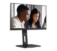 AOC Moniteur bureautique 22'' 22E2UMF Full HD 1920x1080 75Hz Réglable Haut-parleurs Noir
