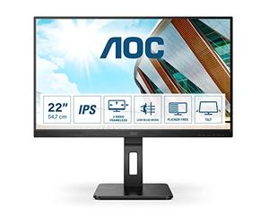 AOC 22P2DU 21.5p IPS, Noir