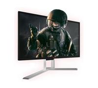 AOC Écran Agon AG251FG 63 cm (24,5 pouces) (HDMI, hub USB, DisplayPort, temps de réponse de 1 ms, 240 Hz, 1920x1080, Nvidia G-Sync) noir/rouge