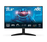 AOC 24B36X, 60,5 cm (23.8'), 1920 x 1080 pixels, Full HD, LED, 0,5 ms, Noir