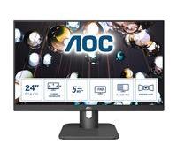 AOC E1 24E1Q écran plat de PC 60,5 cm (23.8") 1920 x 1080 pixels Full HD LED Noir