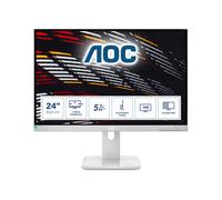 AOC 24P1/GR - Écran LED 23.8" IPS Full HD 1920x1080, 5ms, 250cd/m², VGA/DVI/HDMI/DP, USB 3.2, HP intégrés, ergonomie complète
