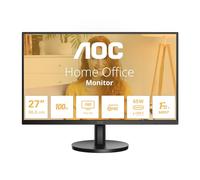 AOC 27B3CA2 - Moniteur FHD 27 pouces, 100Hz, IPS, haut-parleurs, connectivité USB-C, FlickerFree, Adaptive Sync, LowBlue (1920 x 1080, 250 cd/m2, HDMI 1.4 / USB-C 65W Power delivery)