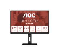 AOC 27E3QAF Moniteur LED 27" IPS Full HD 1920x1080 75Hz, Temps de Réponse 4ms, Adaptive Sync, HDMI/DisplayPort, Haut-parleurs, Ergonomie Complète
