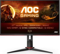 AOC 27G2SPU/BK écran plat de PC 68,6 cm (27") 1920 x 1080 pixels Full HD Noir, Rouge