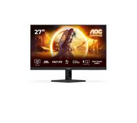 AOC Gaming Moniteur 27G4HRE 27 Pouce 200Hz Fast IPS Dalle, 0.5ms MPRT, HDR10, G-Sync Compatible, Haut-parleurs, (1920x1080 HDMI 2X 2.0 DP 1x 1.4) Noir
