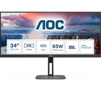 AOC 86,0cm (34") U34V5C/BK 21:09 HDMI+DP+USB-C VA black retail