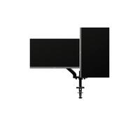 Bras de montage - AOC - AD110DX - Pour 2 écrans 13'-31.5' - Réglable - Aluminium noir