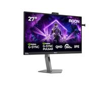 AOC AG276QSG2 27 Pouces WQHD Monitor 360Hz, Fast IPS Panel, 0.3ms MPRT, Adaptive Sync, HDR10, G-Sync Compatible, ajuste de altura, altavoces, (2560x1440 HDMI 3X 2.1 TMDS DP 1x 1.4 USB Hub) Noir