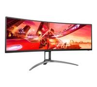 AOC B2 AG493UCX2 écran plat de PC 124 cm (48.8") 5120 x 1440 pixels Quad HD LED Noir