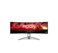 AOC AG493UCX2 Moniteur PC LED 49" Incurvé 5120x1440 DQHD 165Hz 1ms VA DisplayHDR 400 FreeSync Premium Pro G-SYNC Compatible Noir