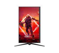AOC AGON AG275QXN - AG5 Series - écran LED - jeux - 27" - 2560 x 1440 QHD @ 165 Hz - VA - 400 cd/m² - 3000:1 - DisplayHDR 400 - 1 ms - 2xHDMI, 2xDisplayPort - noir, rouge