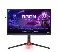 AOC Agon Pro AG274QZM Moniteur de jeu QHD 27 ", 240 Hz, 1 ms, FreeSync, G-Sync, compatible HDR1000 (2560 x 1440, HDMI, DisplayPort, USB-C, hub USB) Noir
