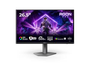 AOC AGON PRO AG276QKD2 Moniteur Gaming 27" QD-OLED QHD 2560x1440 500Hz 0.03ms GTG DisplayHDR True Black 500 HDMI 2.1 DisplayPort 2.1