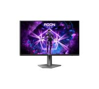 AOC Agon Pro AG276UZD - Moniteur de Jeu Plat QD OLED 27 Pouces, 240 Hz, 0,03 ms, FreeSync Prem Pro, Comp. G-Sync, réglage de la Hauteur, HDR400 (3840x2160, 2xHDMI, DisplayPort, Hub USB) Noir