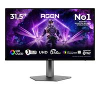 AOC Moniteur AG326UZD2 32 pouces QD‑OLED 240Hz (3840x2160) HDR500 USB Hub Noir