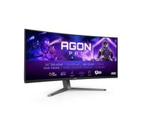 AOC AGON PRO AG346UCD écran plat de PC 86,4 cm (34") 3440 x 1440 pixels Wide Quad HD QD-OLED Noir, G