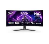 Aoc - Ecran Pc Gamer Agon Pro Ag346ucd 34'' Incurvé Oled 4k 360 Hz Hdr Hdmi 2.1