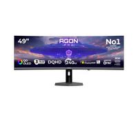 AOC AGP497UCZD/96 écran plat de PC 124,2 cm (48.9") 5120 x 1440 pixels Gris