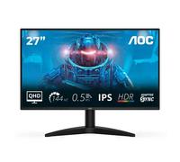 Moniteur AOC Q27B36X 27 Pouces WQHD 144 Hz, Dalle IPS, MPRT 0,5 ms, Adaptive Sync, HDR10, (2560 x 1440 HDMI 1 x 2.0 DP 1.4) Noir