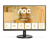 AOC Basic-line 27B3HMA2 - B3 Series - écran LED - 27" - 1920 x 1080 Full HD (1080p) @ 100 Hz - VA - 250 cd/m² - 4000:1 - 4 ms - HDMI, VGA - haut-parleurs - noir