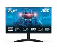 AOC Basic-line Q24B36X - B3 Series - écran LED - 24" (23.8" visualisable) - 2560 x 1440 QHD @ 144 Hz - IPS - 300 cd/m² - 1300:1 - HDR10 - 0.5 ms - HDMI, DisplayPort - noir