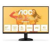 AOC Basic-line Q27B35E - Écran LED - 27" - 2560 x 1440 QHD @ 75 Hz - IPS - 300 cd/m² - 1500:1 - HDR10 - 1 ms - HDMI, DisplayPort - noir Noir