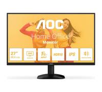 AOC Basic-line Q27B35E - Écran LED - 27" - 2560 x 1440 QHD @ 75 Hz - IPS - 300 cd/m² - 1500:1 - HDR10 - 1 ms - HDMI, DisplayPort - noir