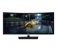 AOC C3583FQ - Écran LCD - 35" - 2560 x 1080 @ 160 Hz - A-MVA - 300 cd/m² - 2000:1 - 4 ms - 2xHDMI, DVI-D, VGA, 2xDisplayPort - haut-parleurs - noir, argent Noir, Argent G