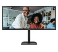 AOC Écran PC CU34E4CV 34" incurvé 3440 x 1440 120 Hz VA HDR10 HDMIx2 DP USB-C Haut-parleurs