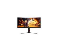 AOC Écran LED incurvé CU34E4CW 34" UWQHD 3440x1440 VA HDR10 350cd/m² 4ms 2xHDMI Haut-parleurs Noir