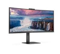 AOC V5 CU34V5CW LED display 86,4 cm (34") 3440 x 1440 pixels Wide Quad HD Noir