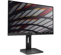 AOC Écran 24P1 60,4 cm (23,8 pouces) (DVI, HDMI, dalle IPS, DisplayPort, hub USB, 1920 x 1080, temps de réponse de 5 ms, pivot) noir, 23.8 inch