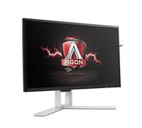 AOC Écran Agon AG241QG 60,5 cm (23,8 pouces) (HDMI, hub USB, DisplayPort, temps de réponse de 1 ms, 165 Hz, 2560x1440, Nvidia G-Sync) noir/rouge