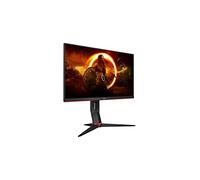 AOC Écran gamer 24G2U5/BK 60 cm (23,8 pouces) (FHD, HDMI, DisplayPort, FreeSync, temps de réponse de 1 ms, 75 Hz, 1920x1080) noir/rouge