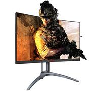 AOC Écran gaming incurvé AGON AG273QCX 68 cm (27 pouces) (HDMI, DisplayPort, hub USB, FreeSync 2, temps de réponse de 1 ms, HDR 400, 2560 x 1440, 144 Hz) noir/rouge