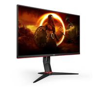 AOC Écran gaming Q27G2U 80 cm (27 pouces) (QHD, HDMI, DisplayPort, FreeSync, temps de réponse de 1 ms, 144 Hz, 2560x1440) noir/rouge