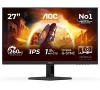 AOC Écran de jeu 27G4ZRE 27" Full HD 1920x1080 240Hz Fast IPS HDR10 0,3 ms 2xHDMI/DP Noir/Rouge