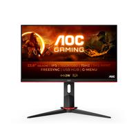 AOC G2 24G2U5/BK écran plat de PC 60,5 cm (23.8 ) 1920 x 1080 pixels Full HD LED Noir, Rouge