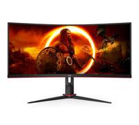AOC G2 CU34G2XP écran plat de PC 86,4 cm (34") 3440 x 1440 pixels UltraWide Quad HD LED Noir