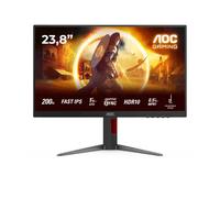 AOC G4 24G4HA écran plat de PC 60,5 cm (23.8") 1920 x 1080 pixels Full HD LED Noir, Rouge