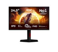 AOC G4 25G4KUR écran plat de PC 62,2 cm (24.5 ) 1920 x 1080 pixels Full HD LED Noir, Rouge